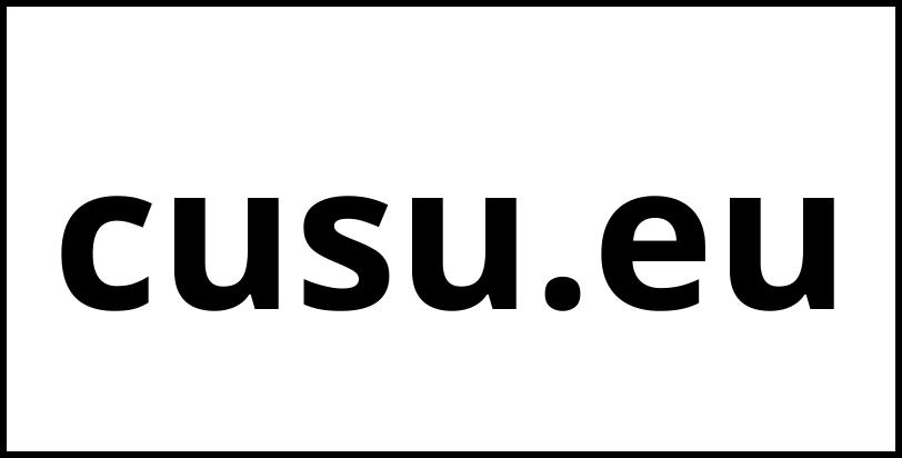 cusu.eu