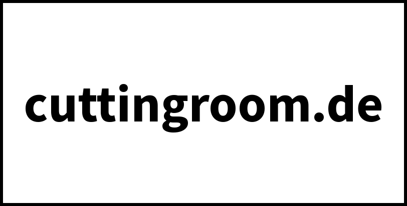 cuttingroom.de
