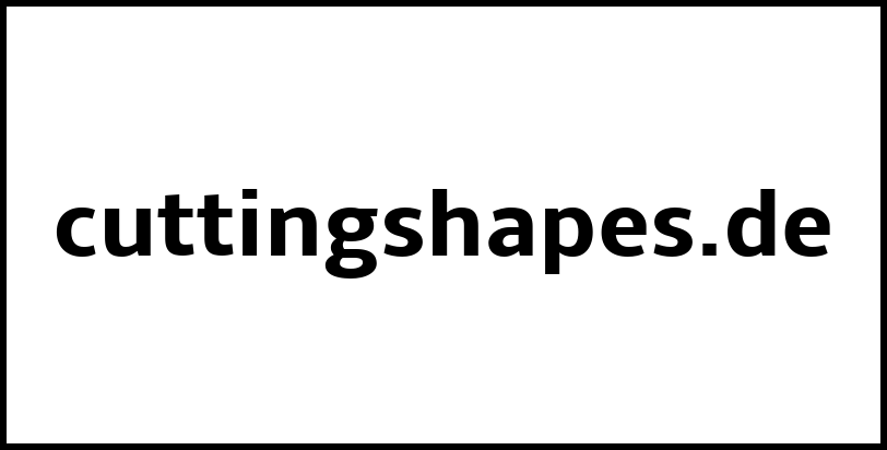 cuttingshapes.de