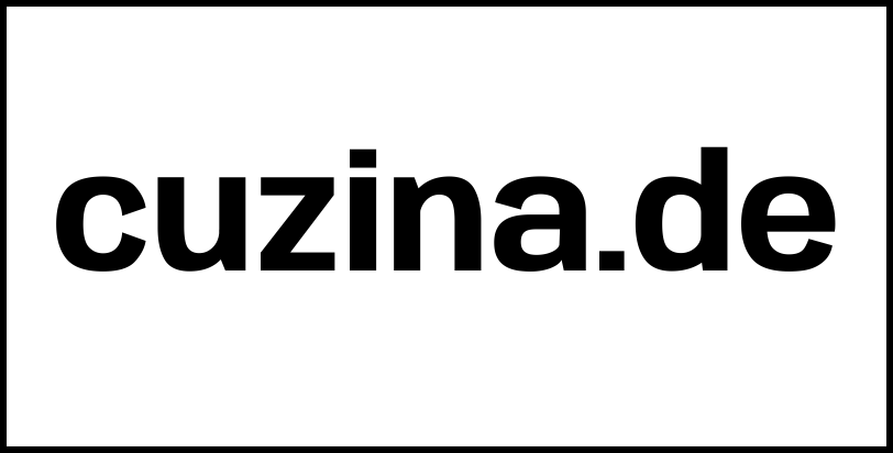 cuzina.de