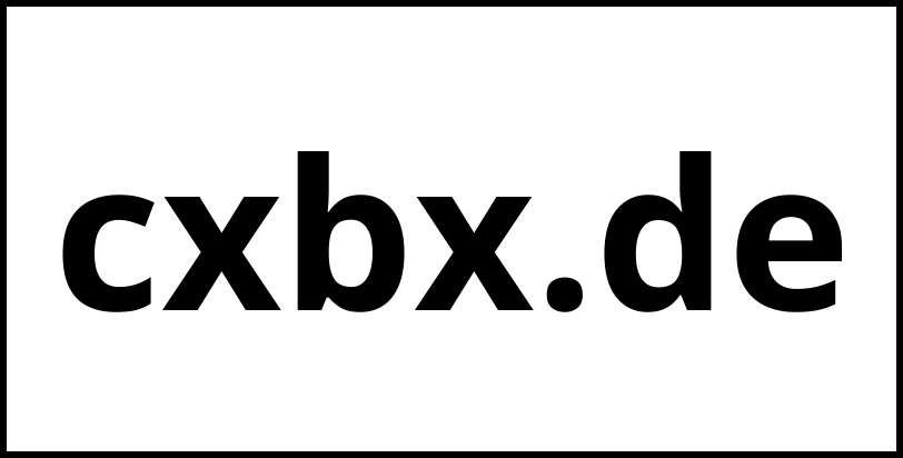 cxbx.de