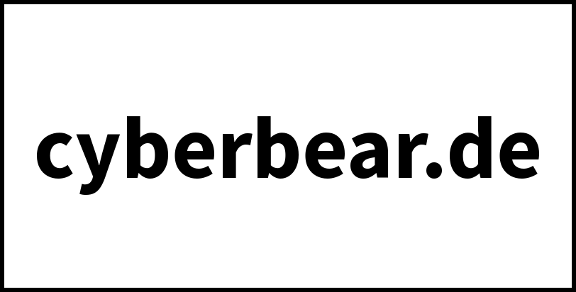 cyberbear.de