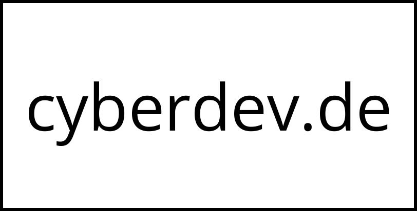 cyberdev.de