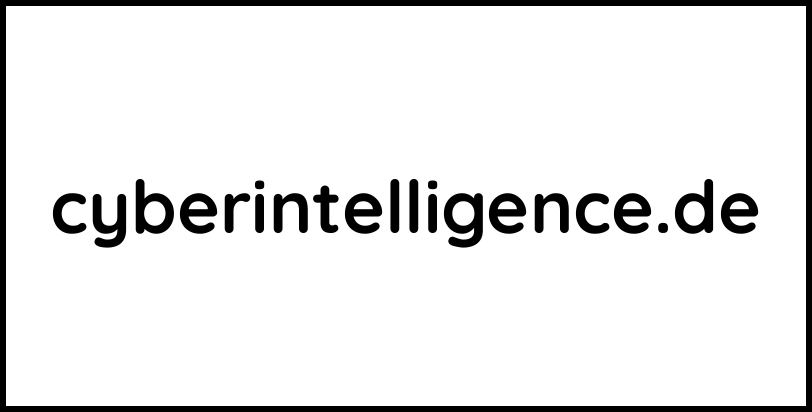 cyberintelligence.de