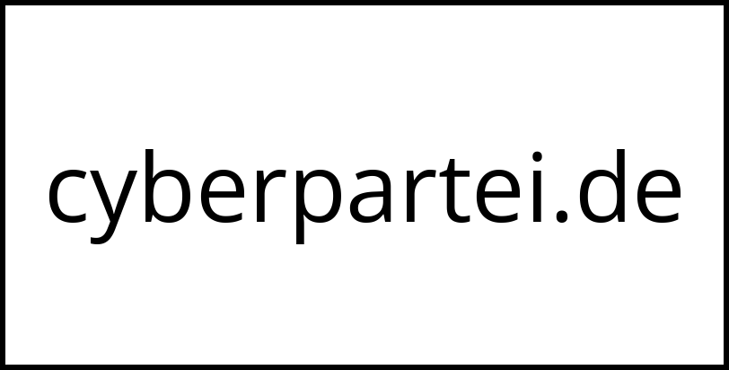 cyberpartei.de