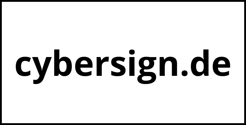 cybersign.de