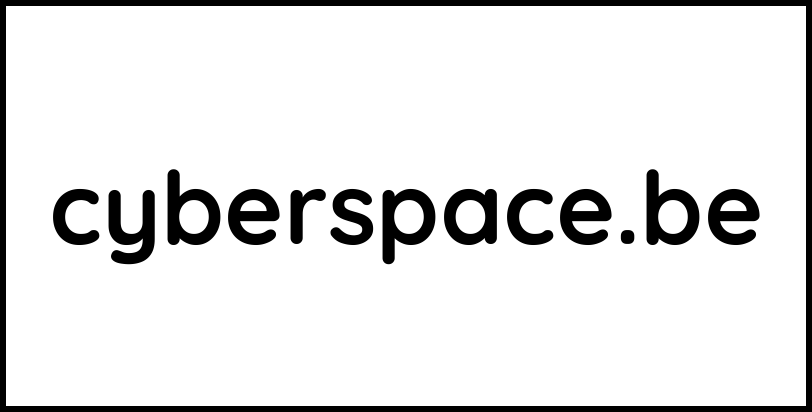 cyberspace.be