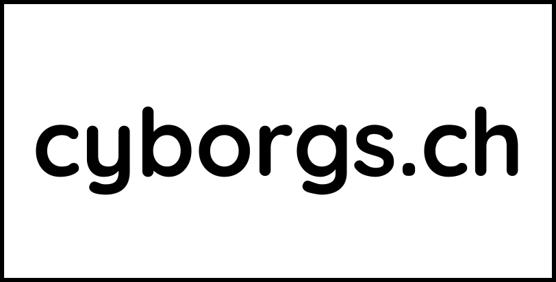 cyborgs.ch