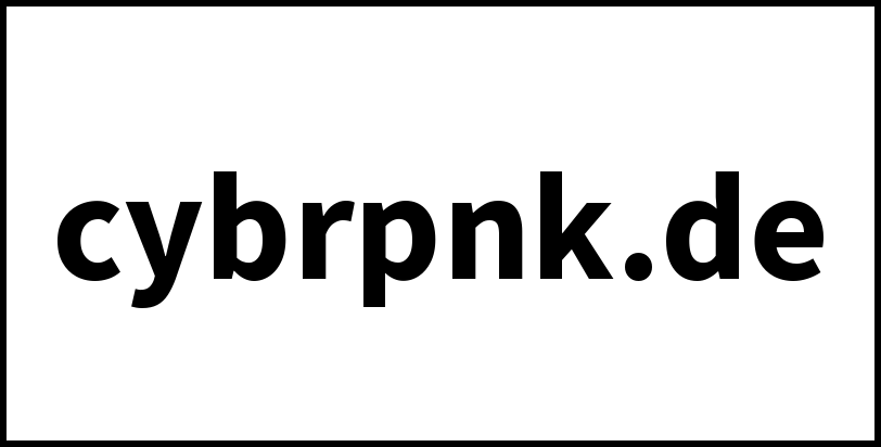 cybrpnk.de