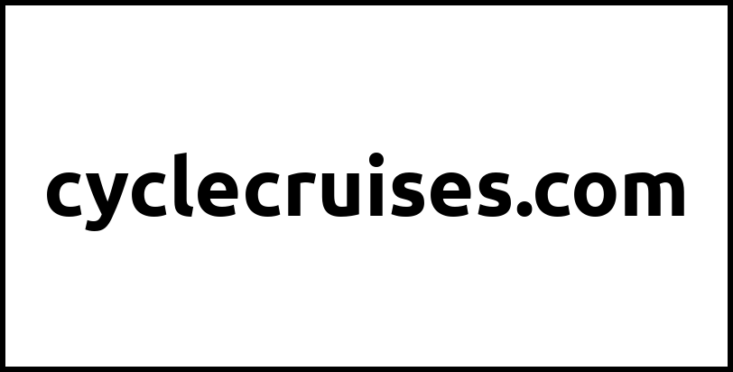 cyclecruises.com