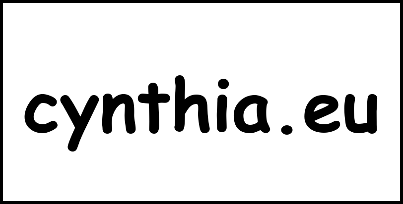 cynthia.eu