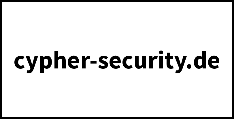cypher-security.de
