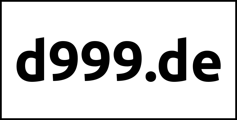 d999.de