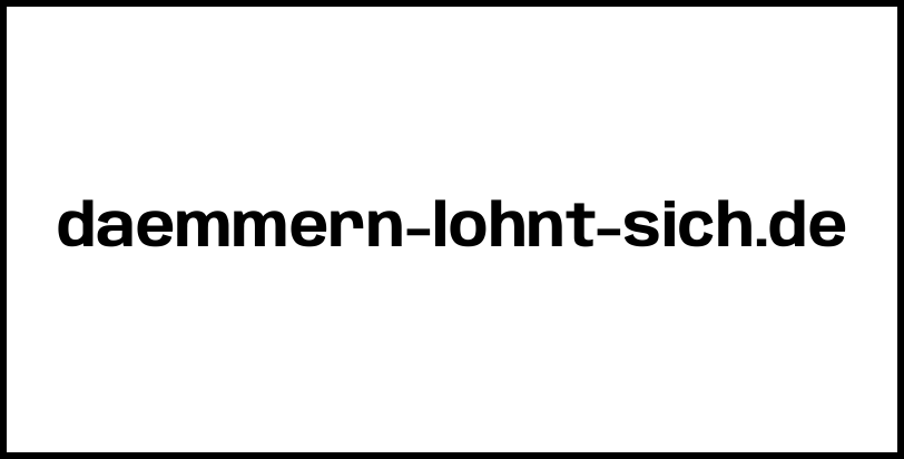 daemmern-lohnt-sich.de