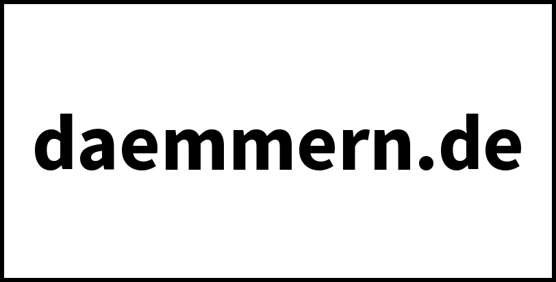 daemmern.de