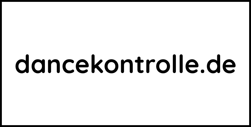 dancekontrolle.de