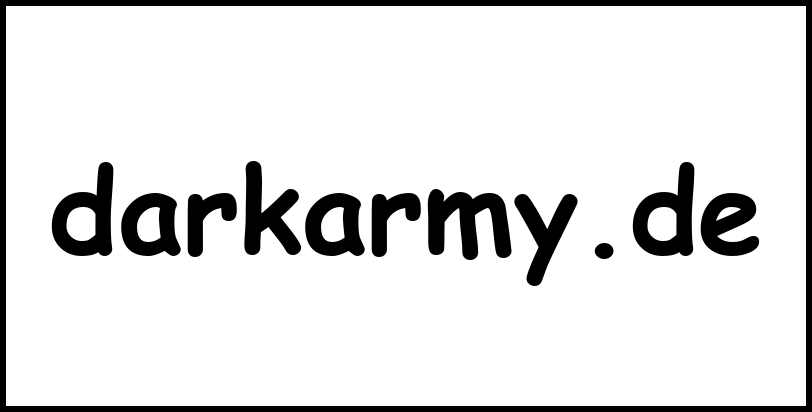 darkarmy.de