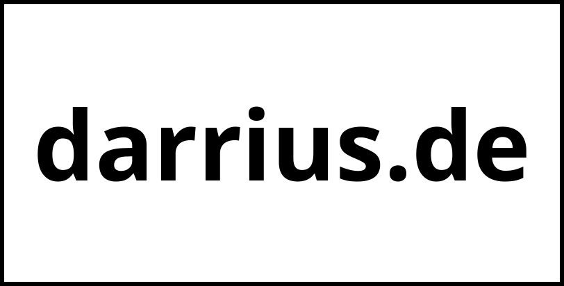 darrius.de