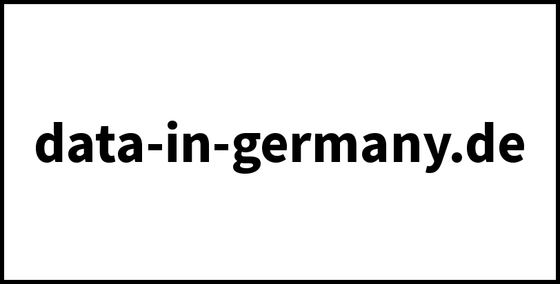 data-in-germany.de