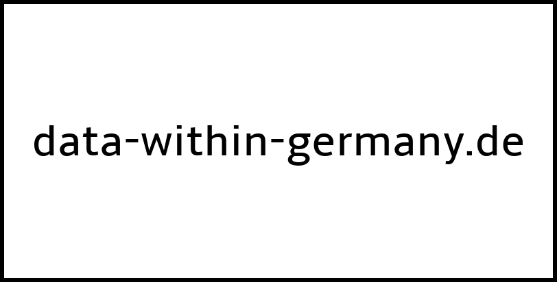 data-within-germany.de