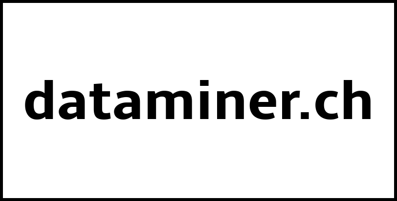 dataminer.ch