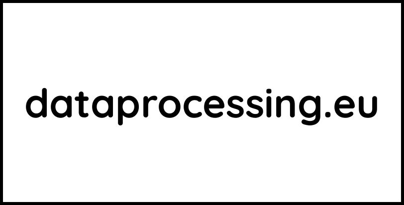 dataprocessing.eu