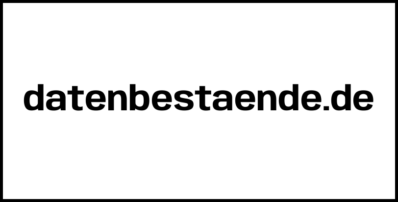 datenbestaende.de