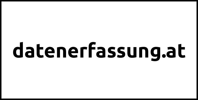 datenerfassung.at