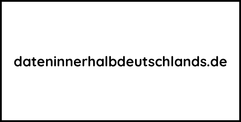 dateninnerhalbdeutschlands.de