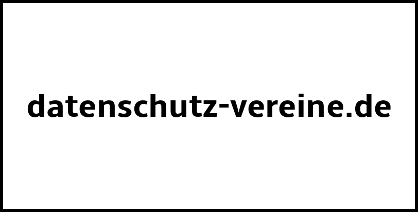 datenschutz-vereine.de