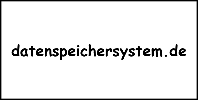 datenspeichersystem.de