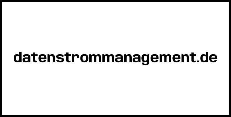 datenstrommanagement.de