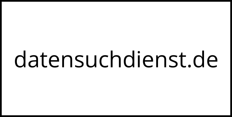datensuchdienst.de
