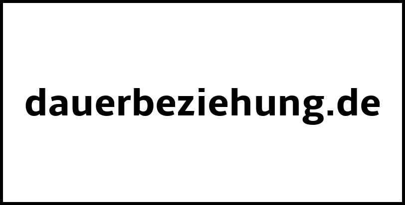 dauerbeziehung.de