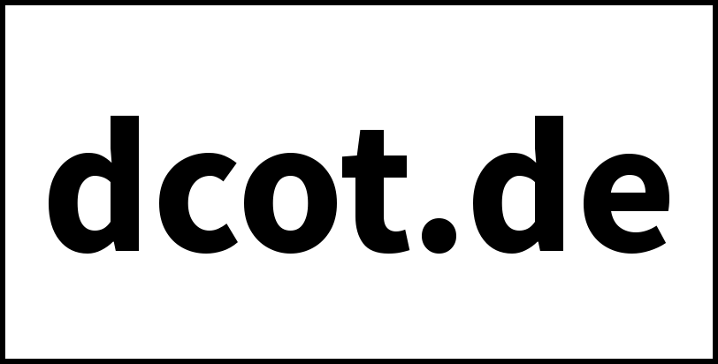 dcot.de