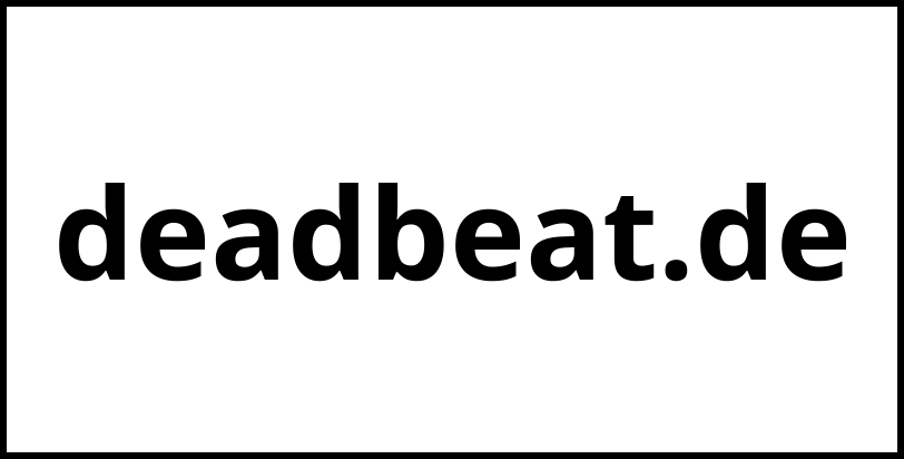 deadbeat.de