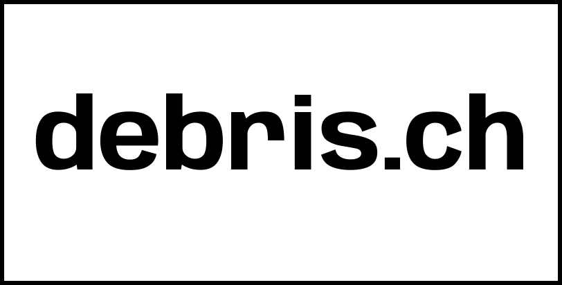 debris.ch