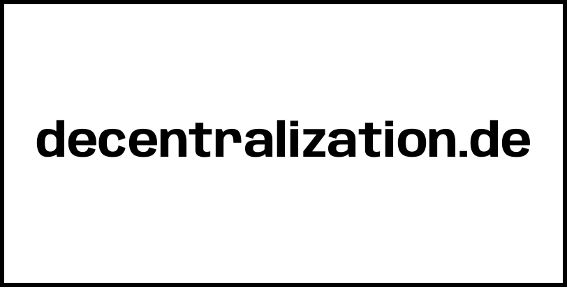 decentralization.de