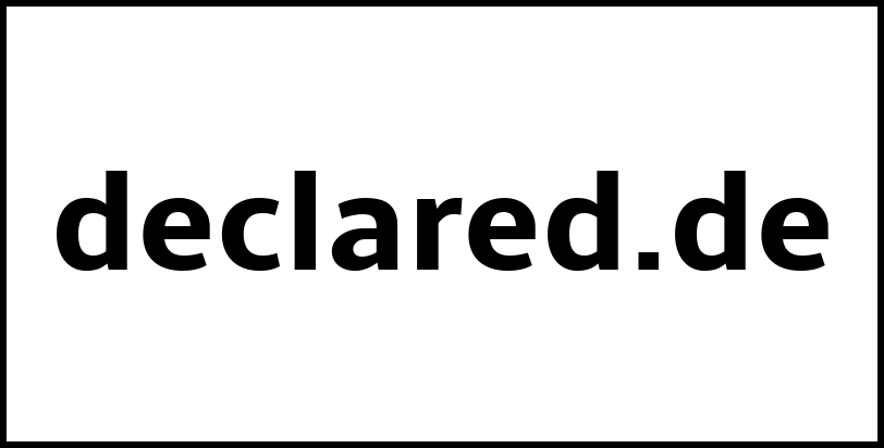 declared.de