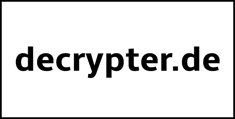 decrypter.de