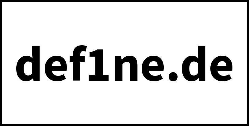 def1ne.de