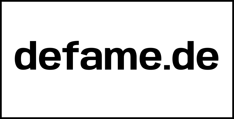 defame.de
