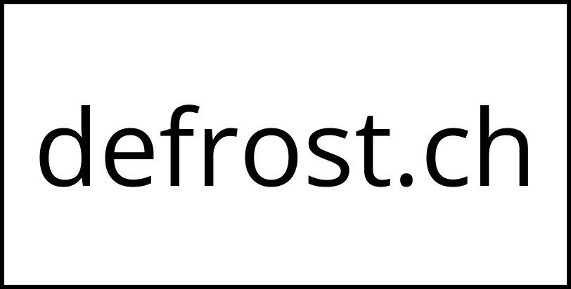 defrost.ch