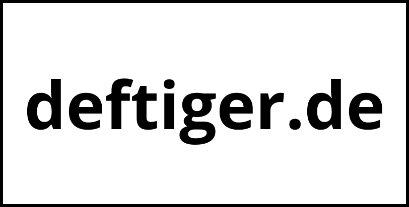 deftiger.de