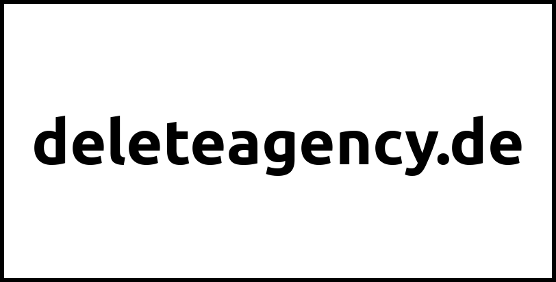 deleteagency.de