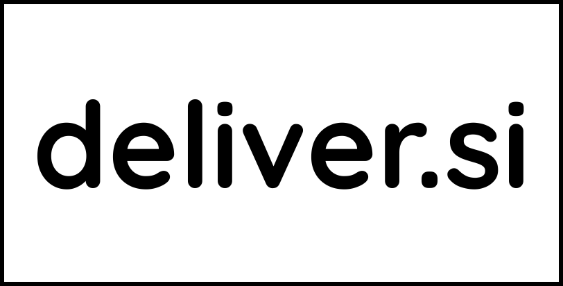 deliver.si