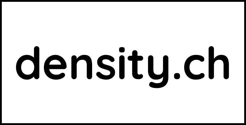 density.ch