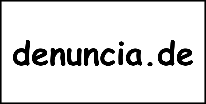 denuncia.de