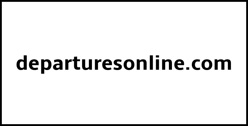 departuresonline.com