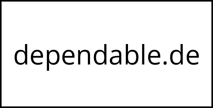 dependable.de